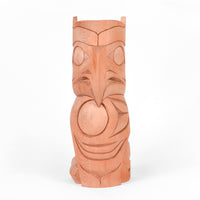 Owl - Red Cedar Model Pole
