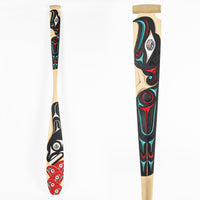 Thunderbird, Killerwhale and Salmon - Yellow Cedar Paddle