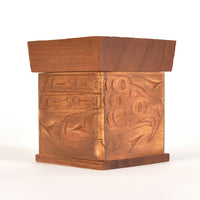 'In̓inyáx̱a7n tḵat yéw̓yews - Thunderbird Confronts Killerwhale' - 2017 Charity Box