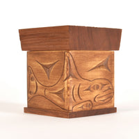 'In̓inyáx̱a7n tḵat yéw̓yews - Thunderbird Confronts Killerwhale' - 2017 Charity Box