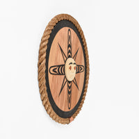 Sun - Red and Yellow Cedar Panel