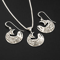 Salmon - Silver Pendant