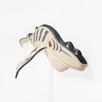 Humpback Whale - Yellow Cedar Sculpture