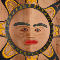 Sun - Red Cedar Panel