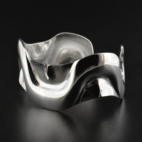 Medium U's - Silver Bracelet