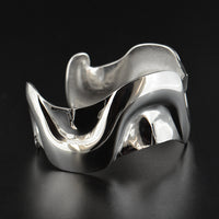 Medium U's - Silver Bracelet