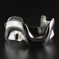 Medium U's - Silver Bracelet