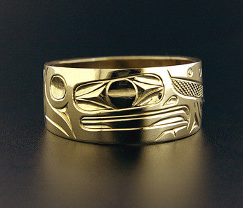 Thunderbird - 14k Gold Ring