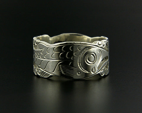 Salmon - Silver Ring