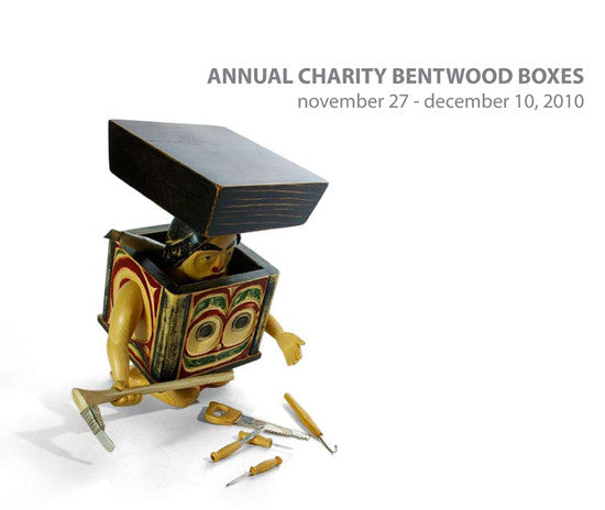 Lattimer Gallery - Charity Bentwood Boxes 2010 - Books
