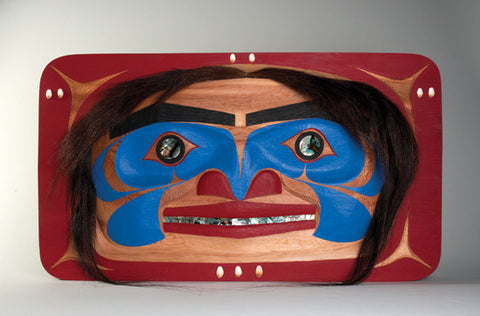 Potlatch Face - Red Cedar Panel