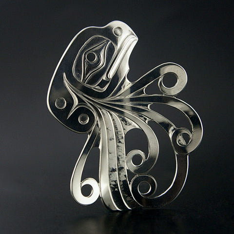 Octopus - Silver Pendant