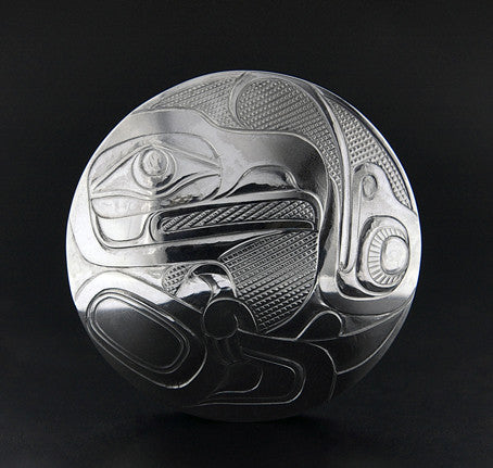 Eagle and Frog - Silver Pendant