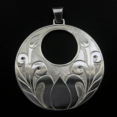 Floral - Sterling Silver Pendant