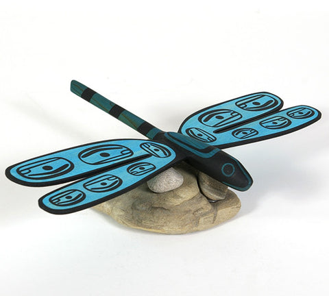 Dragonfly - Red Cedar and Basswood Sculpture
