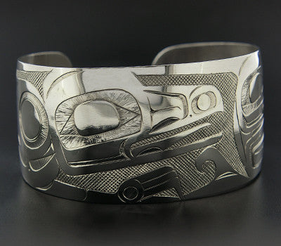 Raven and Loon - Sterling Silver Bracelet