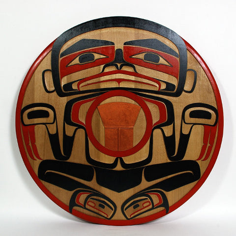 Our Spirit is Our Wealth - Red Cedar Panel