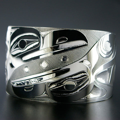 Ravens - Sterling Silver Bracelet