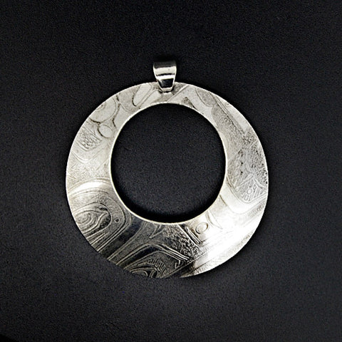 Gathered Water - Silver Pendant
