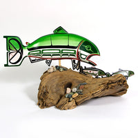 Steve Smith and Harris Smith - Salmon - Sculpture