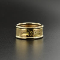 David Neel - Wolf - Gold Jewellery