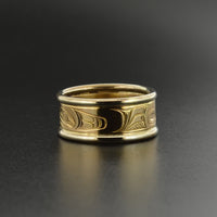 David Neel - Wolf - Gold Jewellery