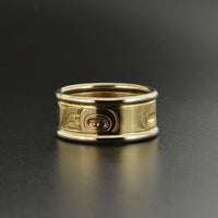 David Neel - Wolf - Gold Jewellery