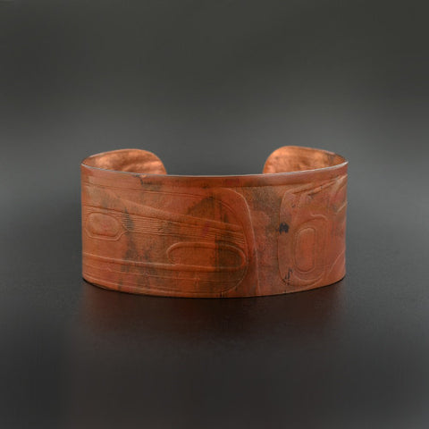 Abstract - Various Sizes - Copper Bracelet