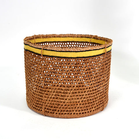 Raven's Tail Wool Weaving - Red Cedar Bark Clamming Basket