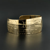 Harold Alfred - Wolf - Gold Jewellery