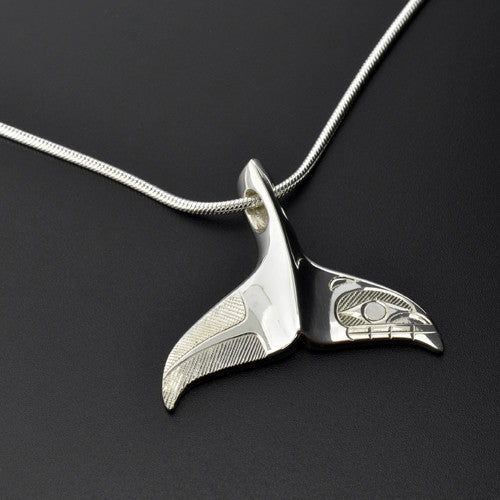 Hollie Bartlett - Whale Tail - Silver Jewellery