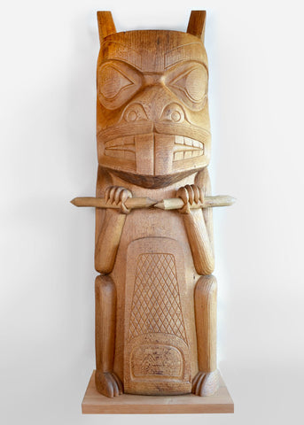 Beaver - Red Cedar Totem Pole