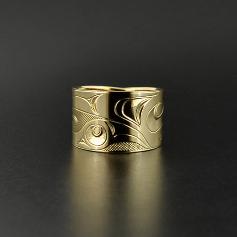 Bear - 14k Gold Ring