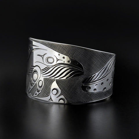 Gray Whales - Sterling Silver Bracelet