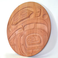 Ernest Swanson - Becoming Whole: Eagle's Introspection - Sculpture
