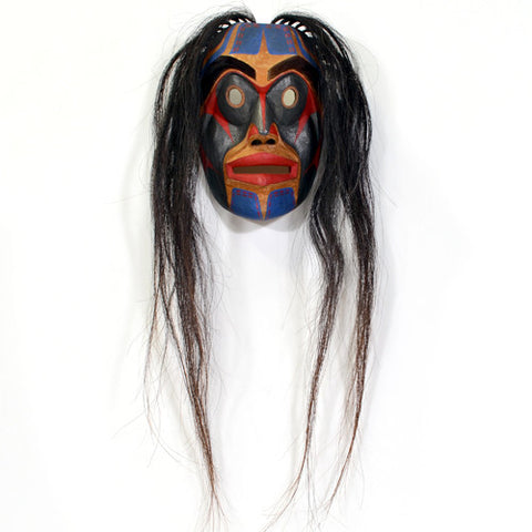 Bella Coola Human - Red Cedar Mask