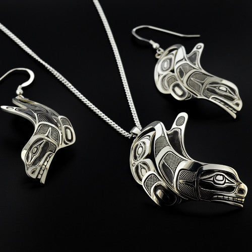 Clinton Work - Killerwhales - Silver Jewellery