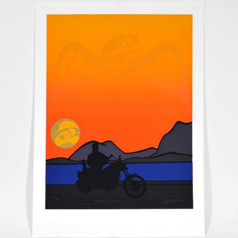 Westcoast Rider - Limited Edition Print