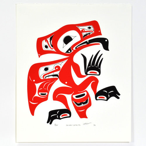 Isaac Tait - Raven Spirits - Prints