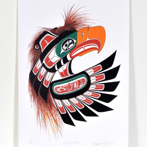 Richard Shorty - Thunderbird Mask - Prints