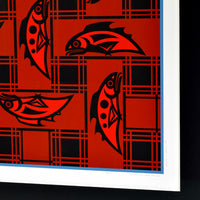 Susan Point - Salmon Blanket Design - Prints