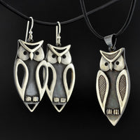 Sharifah Marsden - Owl - Silver Jewellery