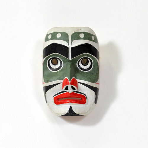 Raven as Human - Red Cedar Maskette – Lattimer Gallery