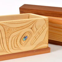 James Michels - Wolf - Bentwood Boxes