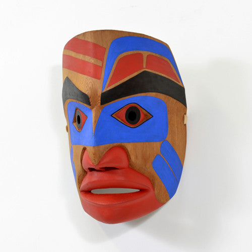 Nootka Portrait - Red Cedar Mask – Lattimer Gallery