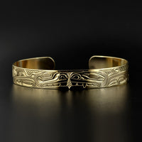 Shawn Edenshaw - Wolf and Whale - Gold Jewellery
