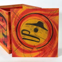 Ian Reid - Raven Obtains In-light-tenement - Bentwood Boxes