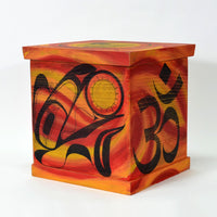 Ian Reid - Raven Obtains In-light-tenement - Bentwood Boxes