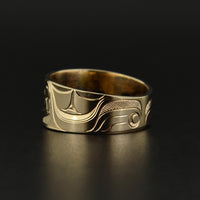 Wolf - 14k Gold Ring