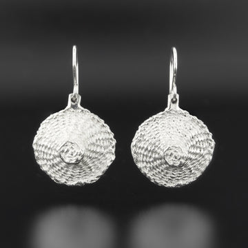 Cedar Hats - Silver Earrings